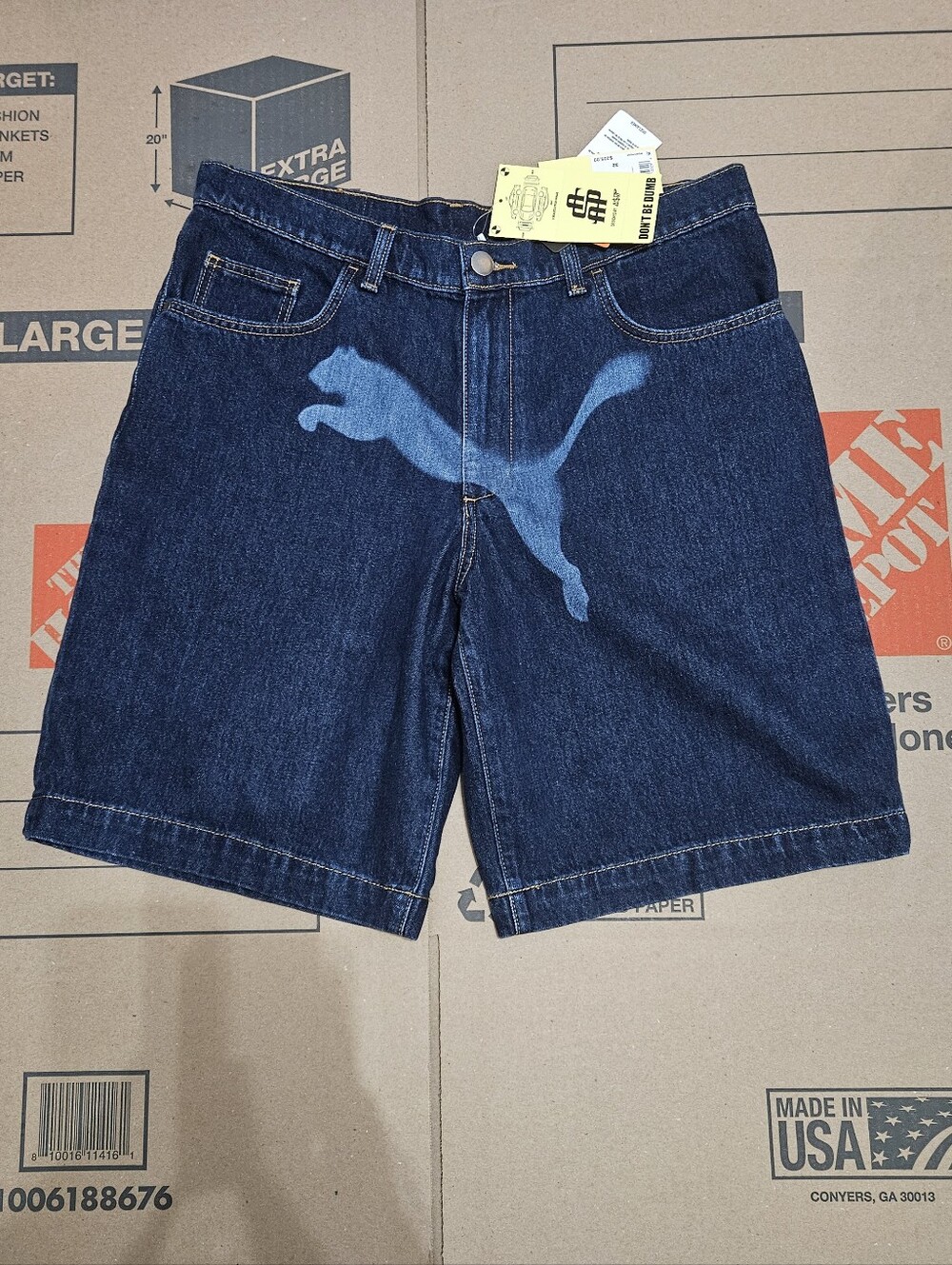 Puma ASAP Rocky Denim Shorts